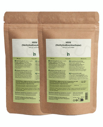 Hairgivers MSM-Pulver 1000 Gramm (Vegan/ 99,9% rein)