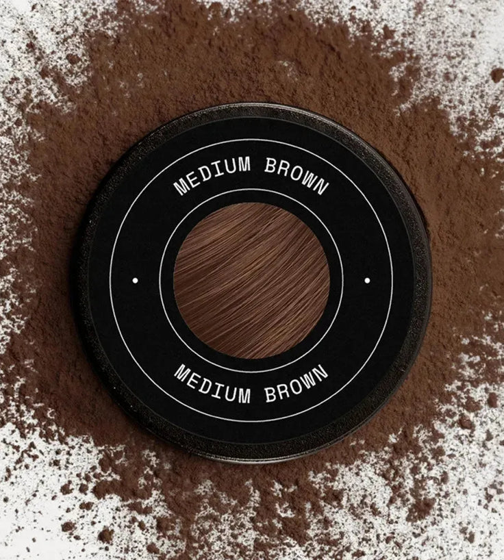 Keratain Pomade + Keratain Streuhaar - Mittlelbraun (25 gr) - Hairgivers