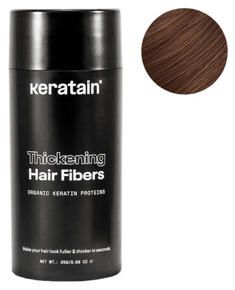 Keratain Streuhaar - Mittlelbraun (25 gr) - Hairgivers