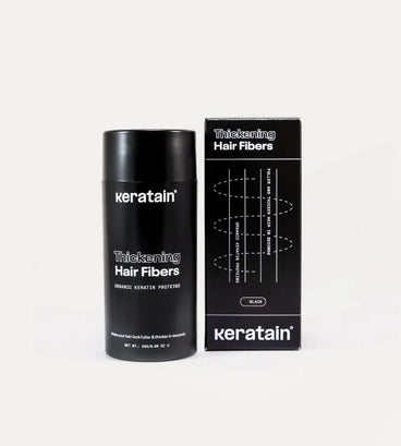 Keratain Streuhaar - Schwarz (25 gr) - Hairgivers