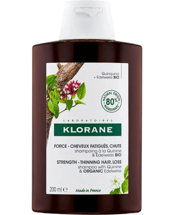 Klorane Anti-Haarausfall Shampoo Chinin/Edelweiss (200 ml) - Hairgivers