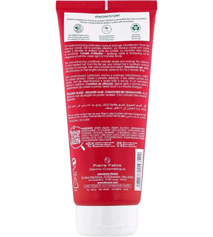 Klorane Conditioner für coloriertes Haar Granatapfel (200 ml) - Hairgivers