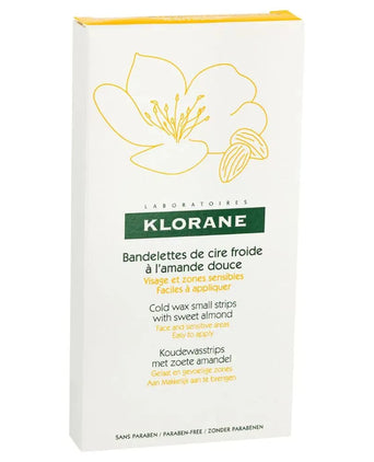 Klorane Kaltwachsstreifen Haarentfernung - Gesicht und empfindliche Bereiche - Hairgivers