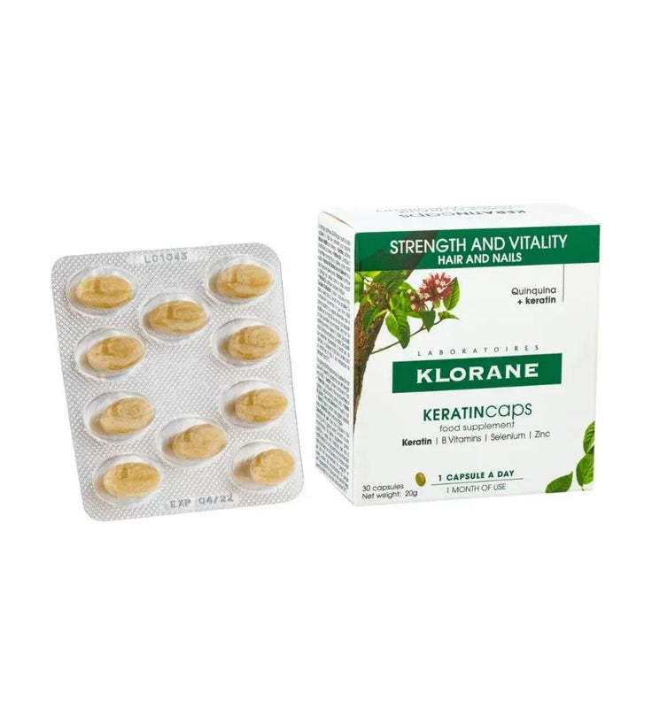 Klorane KeratinCaps (3 x 30 Kapseln) - Hairgivers
