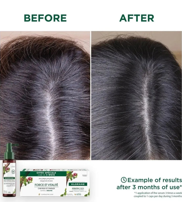 Klorane KeratinCaps (3 x 30 Kapseln) - Hairgivers