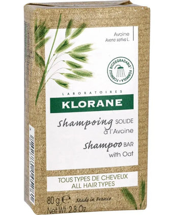 Klorane Shampoo Bar Hafer - normales Haar (80 gr) - Hairgivers