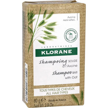 Klorane Shampoo Bar Hafer - normales Haar (80 gr) - Hairgivers