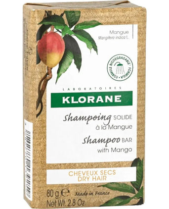 Klorane Shampoo Bar Mango - trockenes Haar (80 gr) - Hairgivers