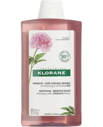 Klorane Shampoo Pfingstrose - empfindliche Kopfhaut (400 ml) - Hairgivers