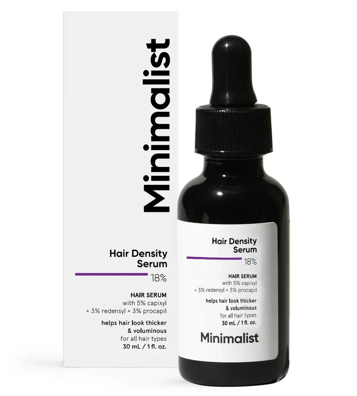 Minimalist Hair Density Serum 18% Haarausfall Serum (3-Pack) - Hairgivers