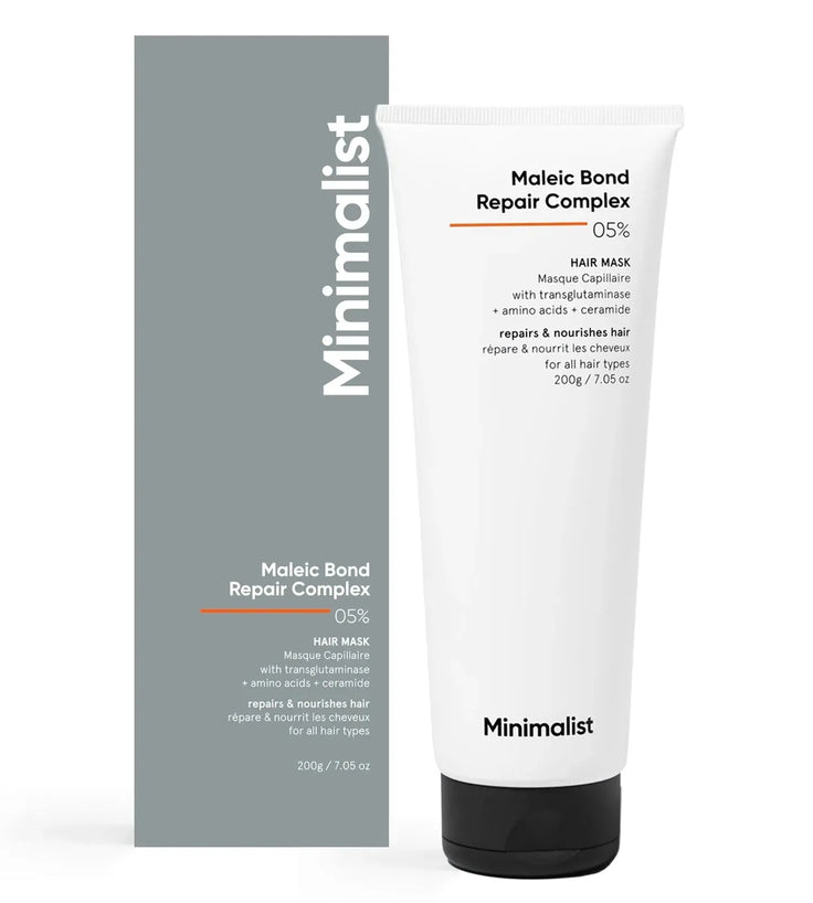 Minimalist Maleic Bond Repair Complex 05% Haarmaske - Hairgivers
