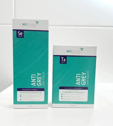 Neofollics Anti-Grau Serum + Tabletten Kombi-Packung - Hairgivers