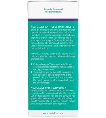 Neofollics Anti-Grau Haartabletten (3-Pack)
