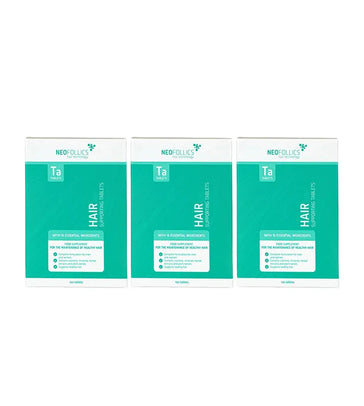 Neofollics Tabletten gegen Haarausfall 3-Pack Neofollics Tabletten gegen Haarausfall 3-Pack - Hairgivers