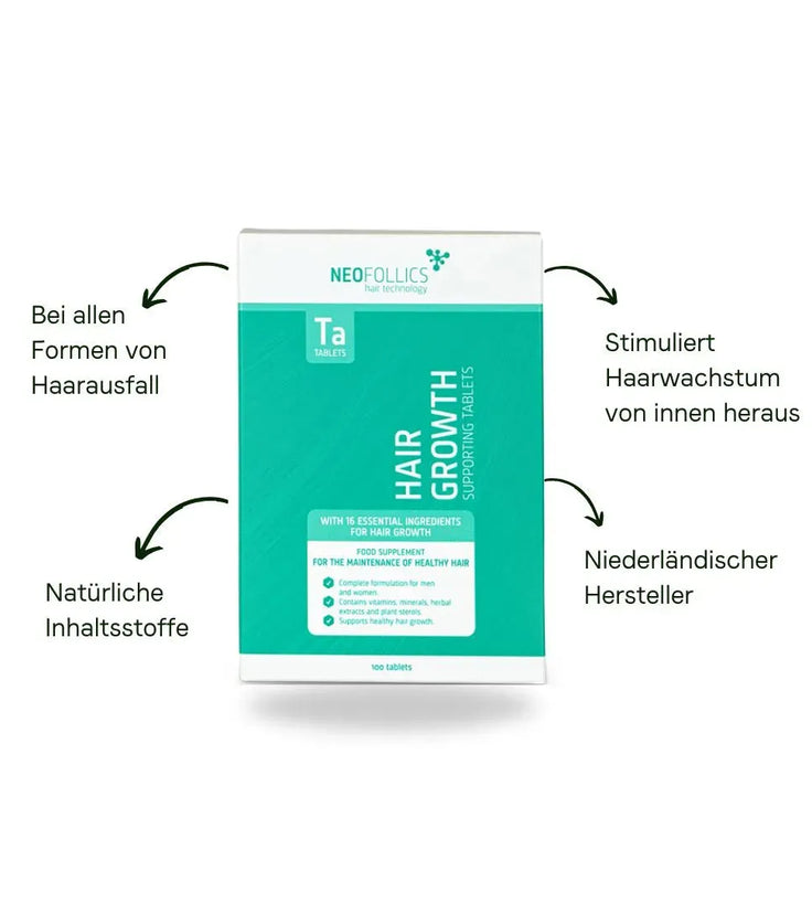 Neofollics Tabletten gegen Haarausfall 3-Pack - Hairgivers
