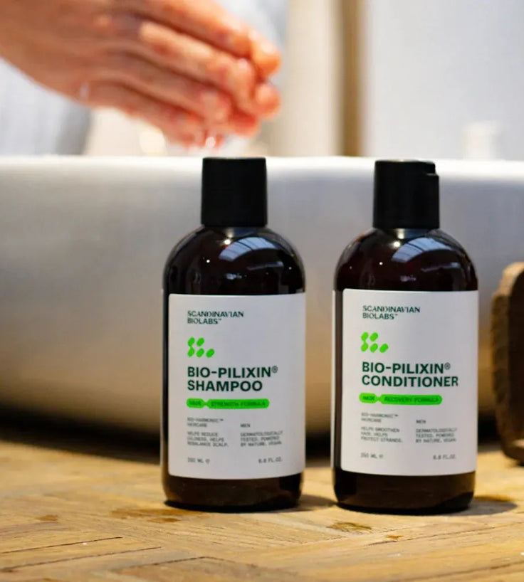 Scandinavian Biolabs Shampoo + Conditioner für Männer Kombi-Packung - Hairgivers
