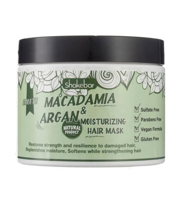 Shakebar Macadamia & Arganöl Moisturizing Haarmaske - Hairgivers
