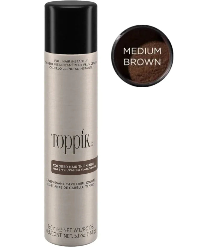 Toppik Hair Thickener Farbspray - Mittelbraun - Hairgivers