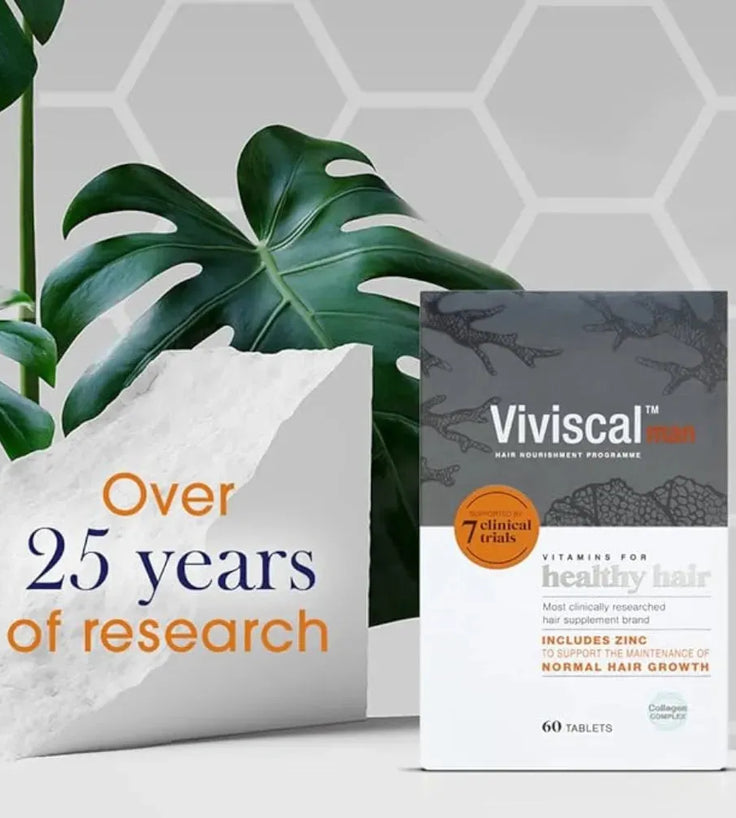 Viviscal Haarwachstum-Tabletten für Männer (1 Monat) - Hairgivers