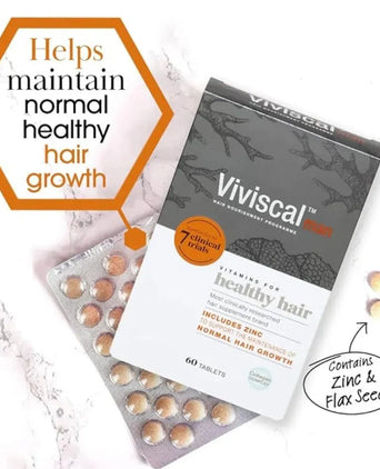 Viviscal Haarwachstum-Tabletten für Männer (1 Monat) - Hairgivers