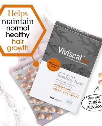 Viviscal Haarwachstums-Tabletten für Männer (3 Monate) - Hairgivers