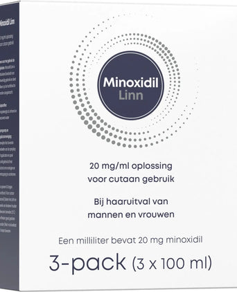 Linn Minoxidil 2% 3-Pack (3x100ml)