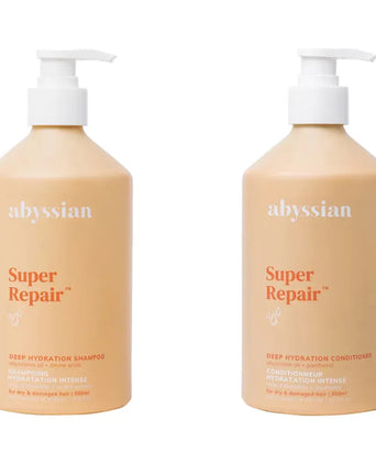 Abyssian Deep Hydration Shampoo + Conditioner Kombi-Packung - Hairgivers