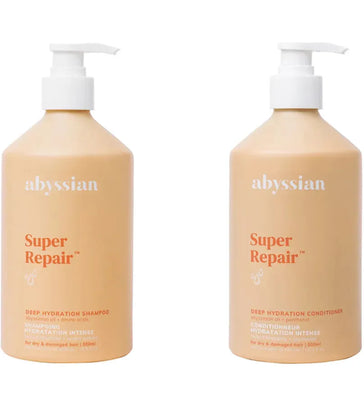 Abyssian Deep Hydration Shampoo + Conditioner Kombi-Packung - Hairgivers