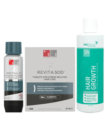 Behandlung von stressbedingtem Haarausfall - Hairgivers