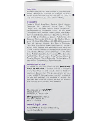 Foligain Haarserum für Frauen (10% Trioxidil) - Hairgivers