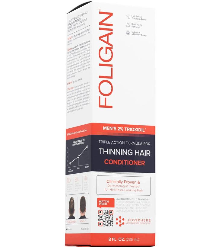 Foligain Shampoo + Conditioner für Männer (236 ml) Kombi-Packung - Hairgivers