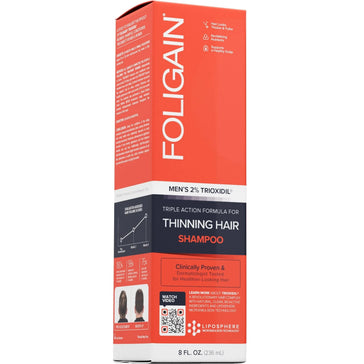Foligain Shampoo gegen Haarausfall für Männer (236 ml) - Hairgivers