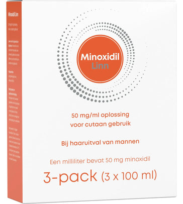 Linn Pharma Minoxidil 5% Haarserum 3-Pack (3x100 ml) Linn Pharma Minoxidil 5% Haarserum 3-Pack (3x100 ml)