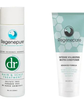 Regenepure DR + Biotin Conditioner Kombi-Packung - Hairgivers