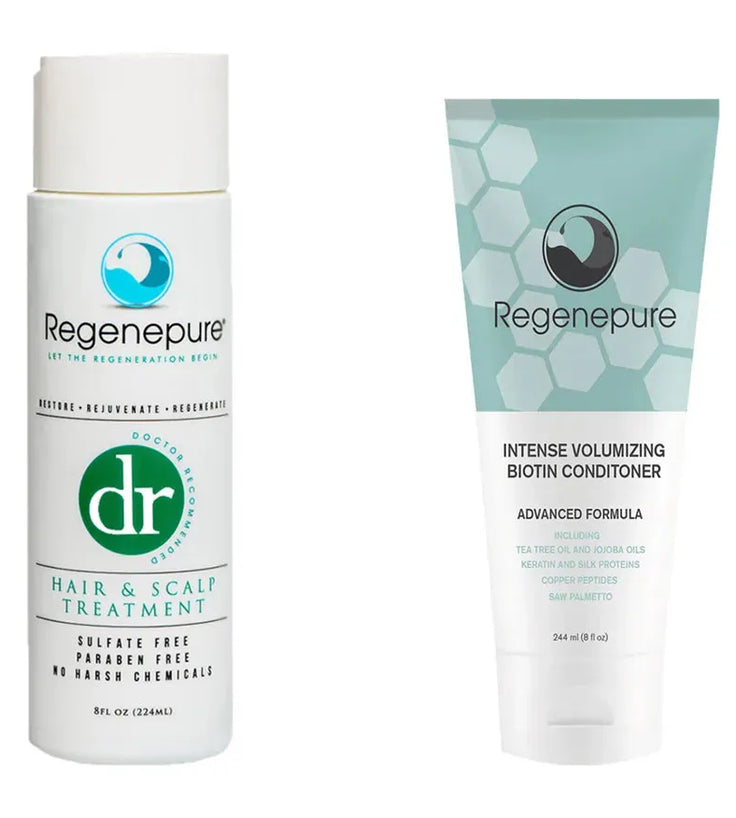 Regenepure DR + Biotin Conditioner Kombi-Packung - Hairgivers