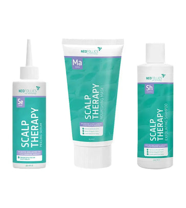 Neofollics Scalp Therapy Pack Seborrhoisches Ekzem Kopfhaut Behandlung - Hairgivers